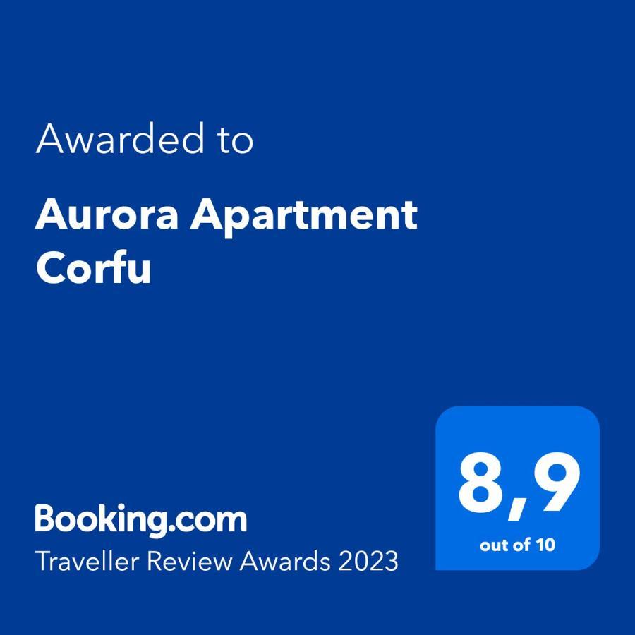 Aurora Apartment Corfu Pelekas Bagian luar foto
